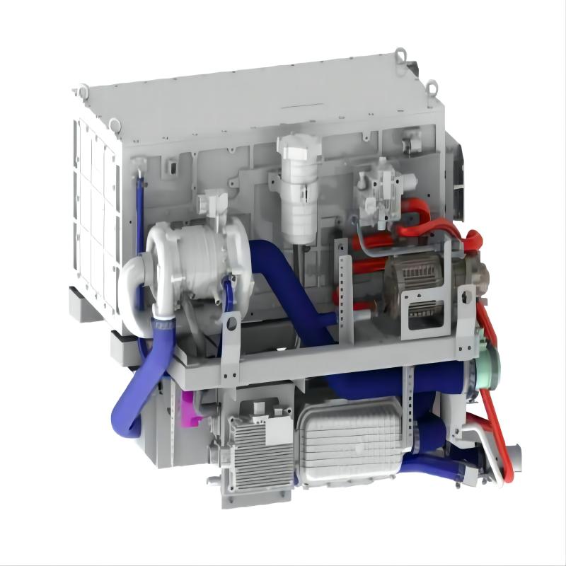 Sistema di celle a combustibile a idrogeno con membrana a scambio protonico per veicoli da 125KW