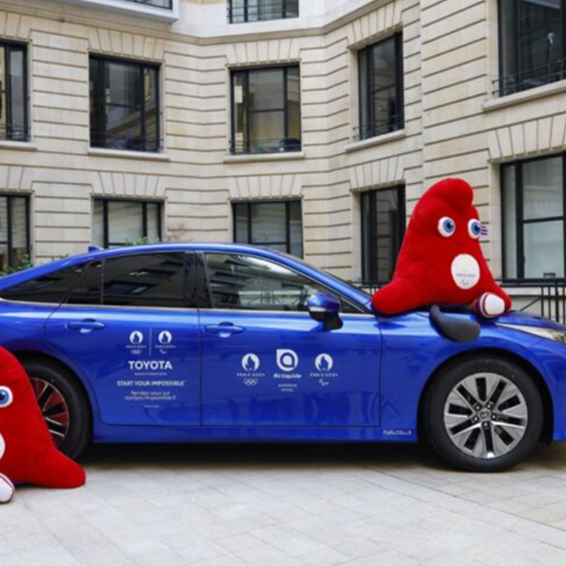 Air Liquide sostiene Parigi 2024: fornirà idrogeno per 100 Toyota Mirai