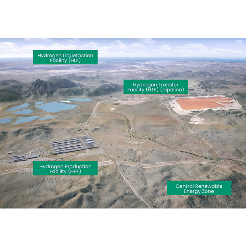 Il governo australiano sta investendo 437 milioni di dollari per costruire un centro energetico a idrogeno verde da 2,5 GW