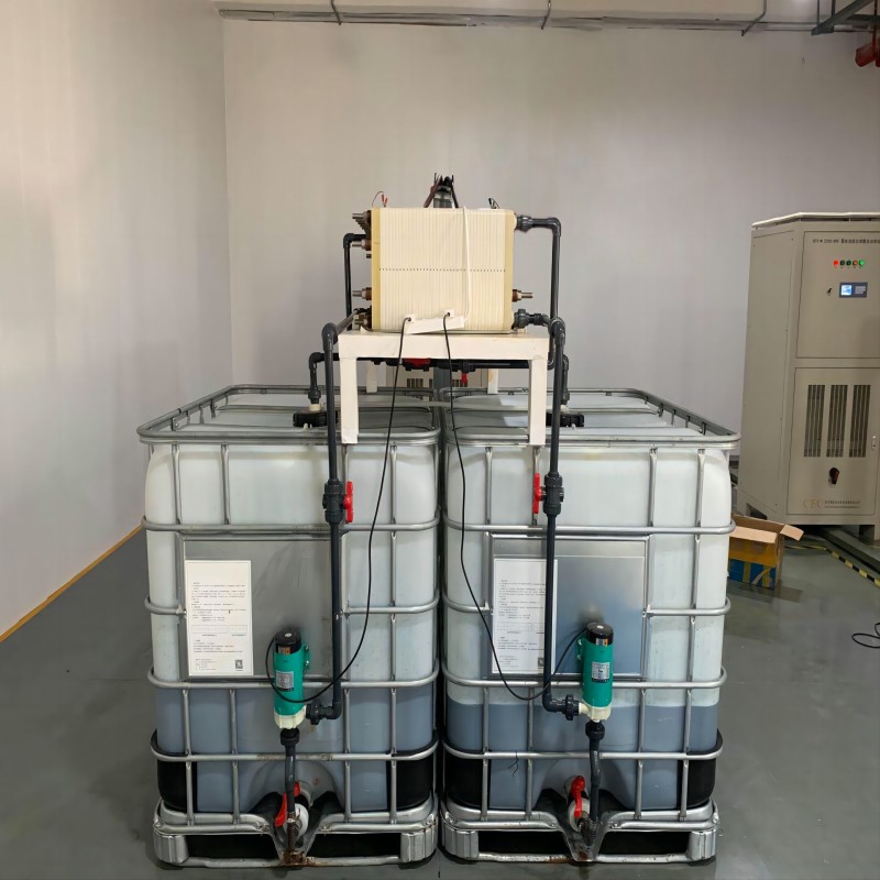 Membrana a scambio ionico personalizzata Pacco batteria Pile 5kw a flusso di vanadio