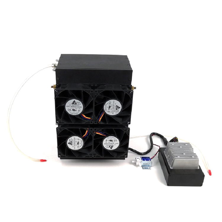 Stack di celle a combustibile Stack di celle a combustibile a idrogeno raffreddato ad acquac