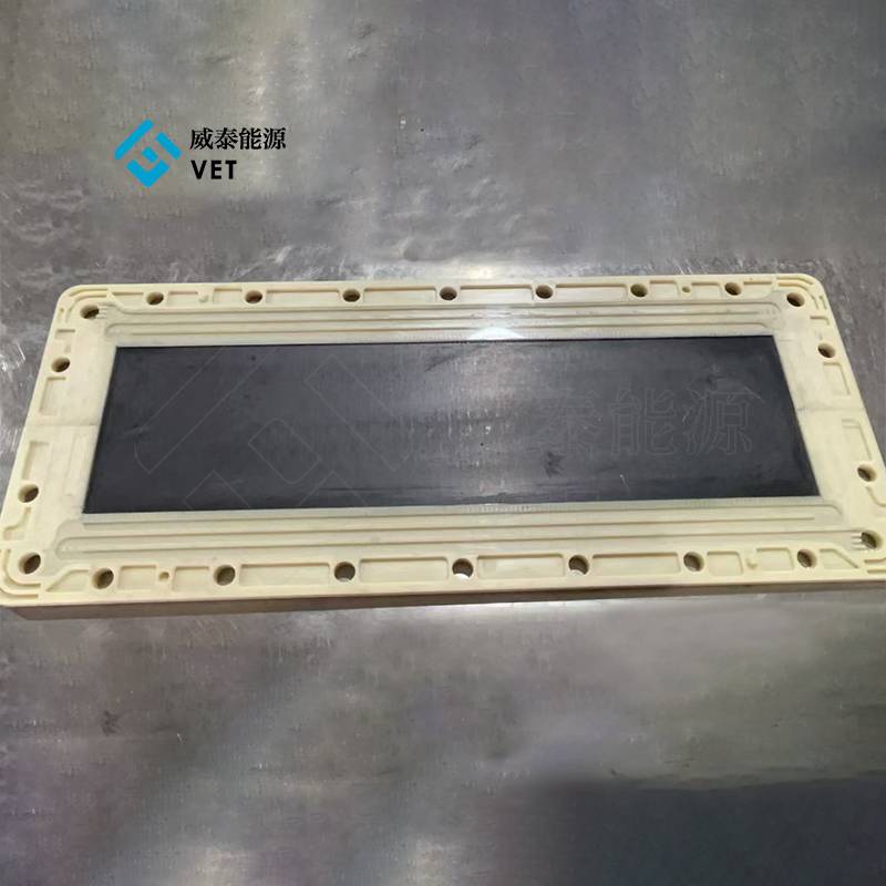 Piastra bipolare della batteria del vanadio e telaio di flusso