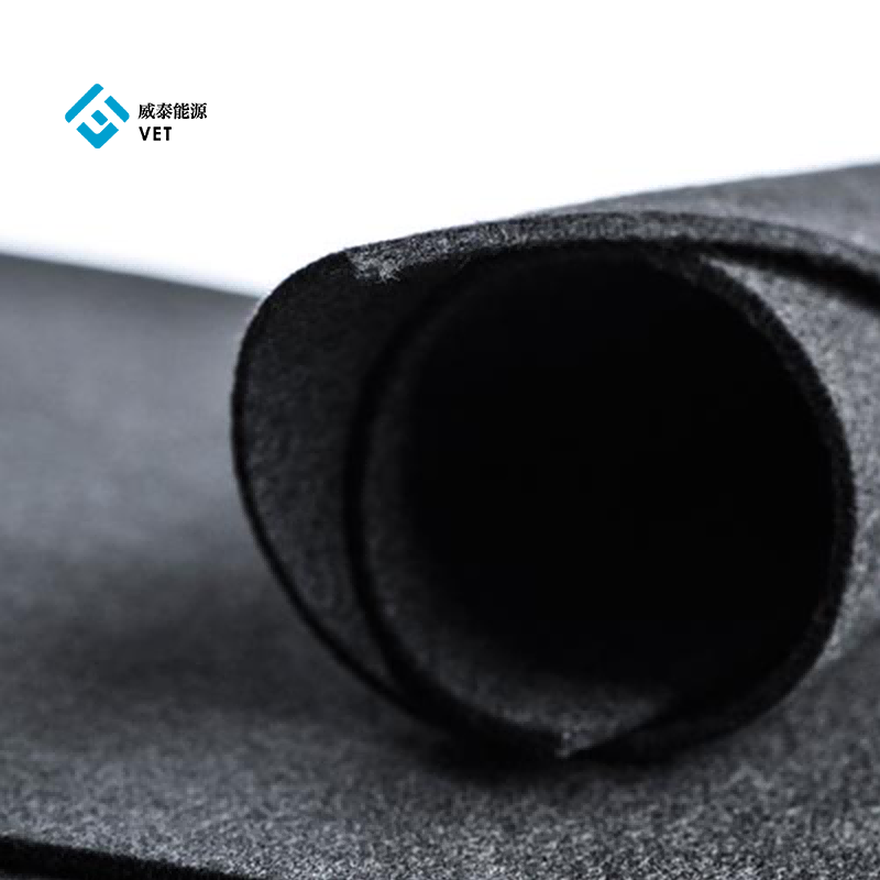 Felice in fibra di carbonio VBF per elettrodi a batteria a flusso liguide